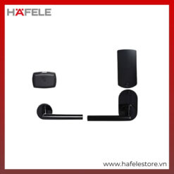 Khóa tay D màu đen mờ mở phải PL100 Hafele 912.20.111