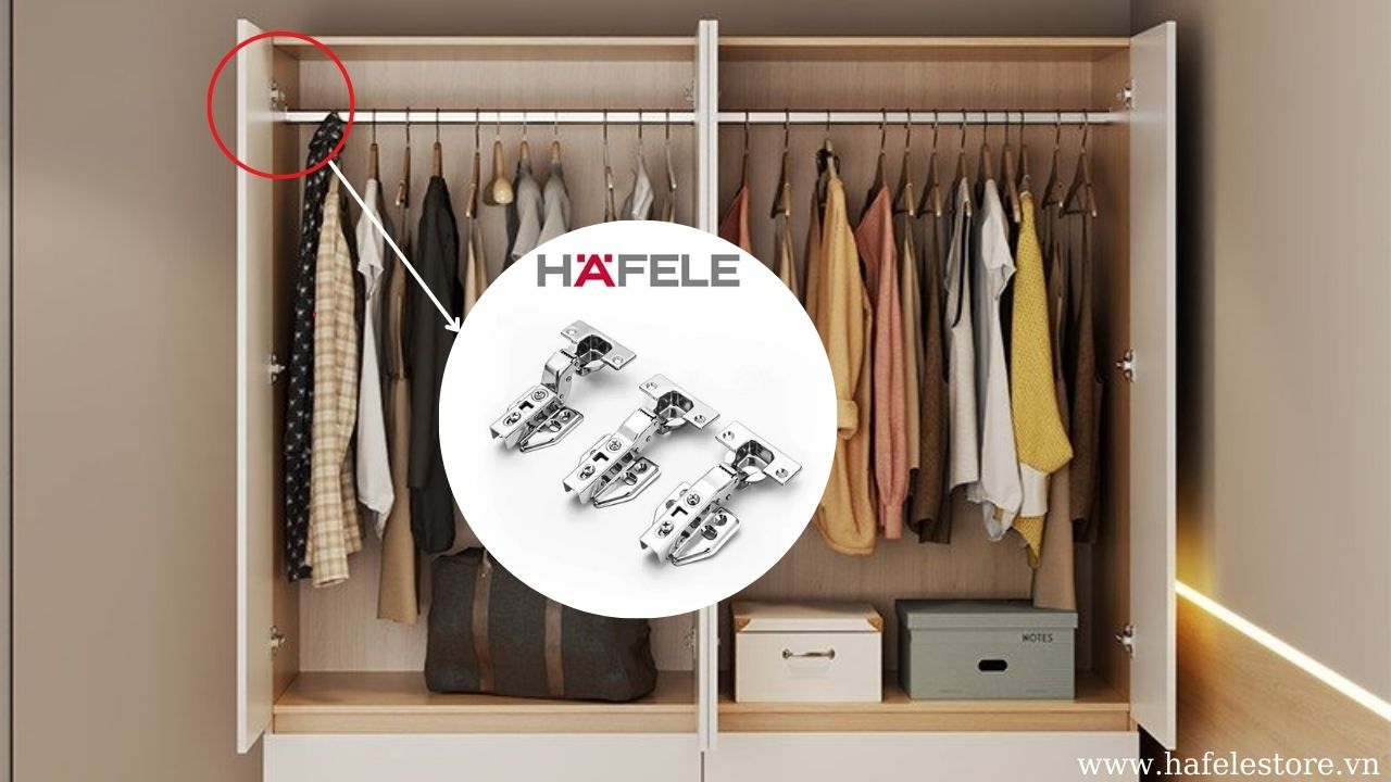 Bản Lề Tủ Quần Áo Hafele