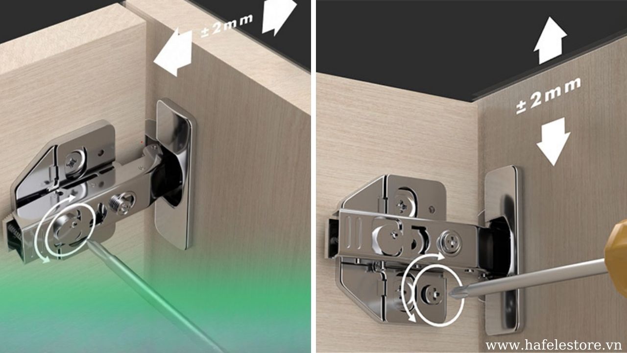 Các Cách Chỉnh Bản Lề Tủ Quần Áo