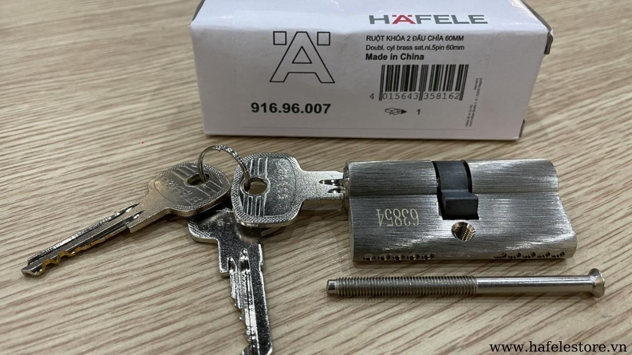 Ruột khóa 2 đầu chìa Hafele