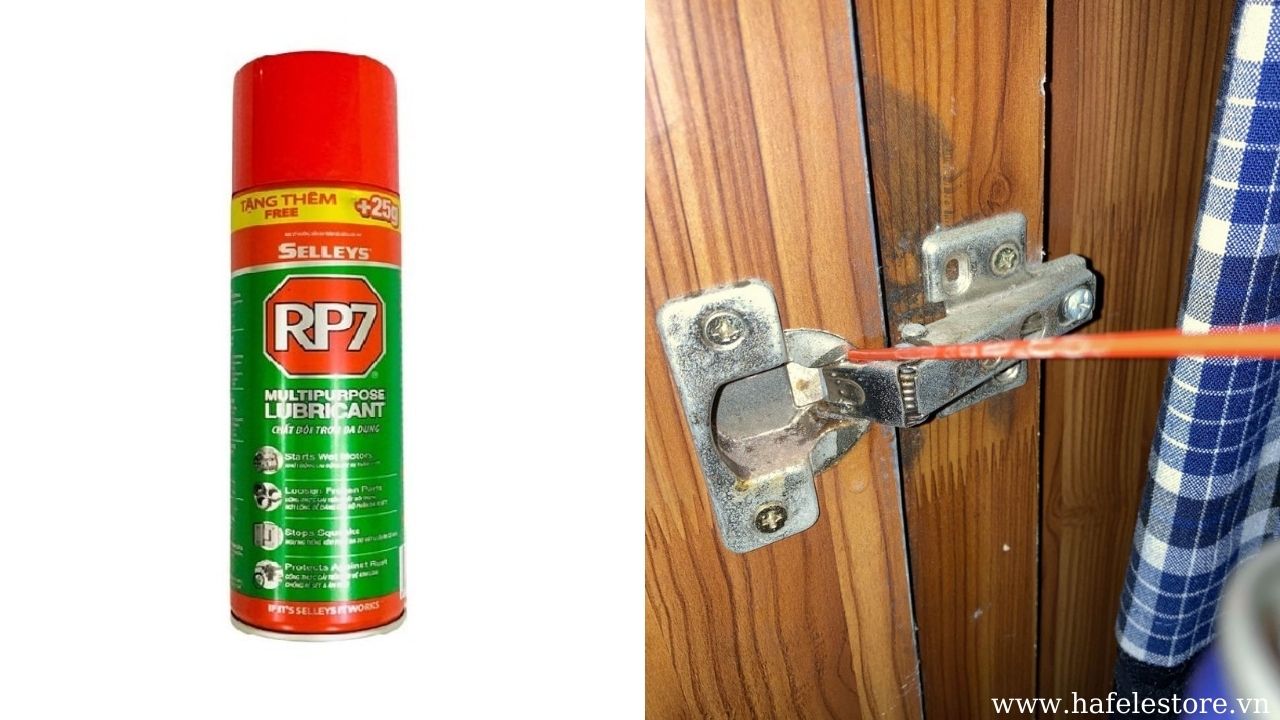 Sử dụng dung dịch chống rỉ sét RP7