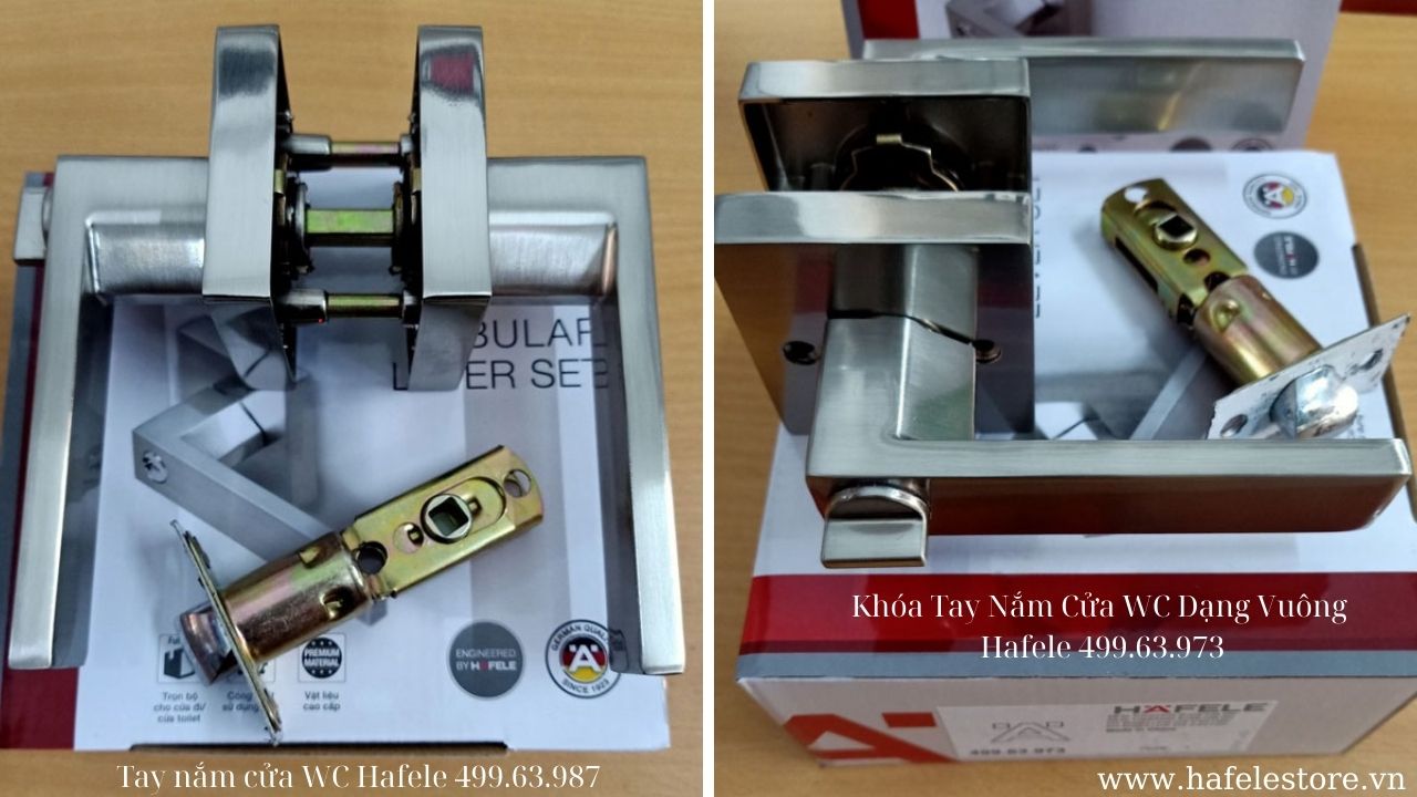 Tay Nắm Gạt Cửa Vệ Sinh, WC Hafele