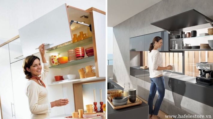 Tay nâng giảm bớt sức lực khi mở tủ