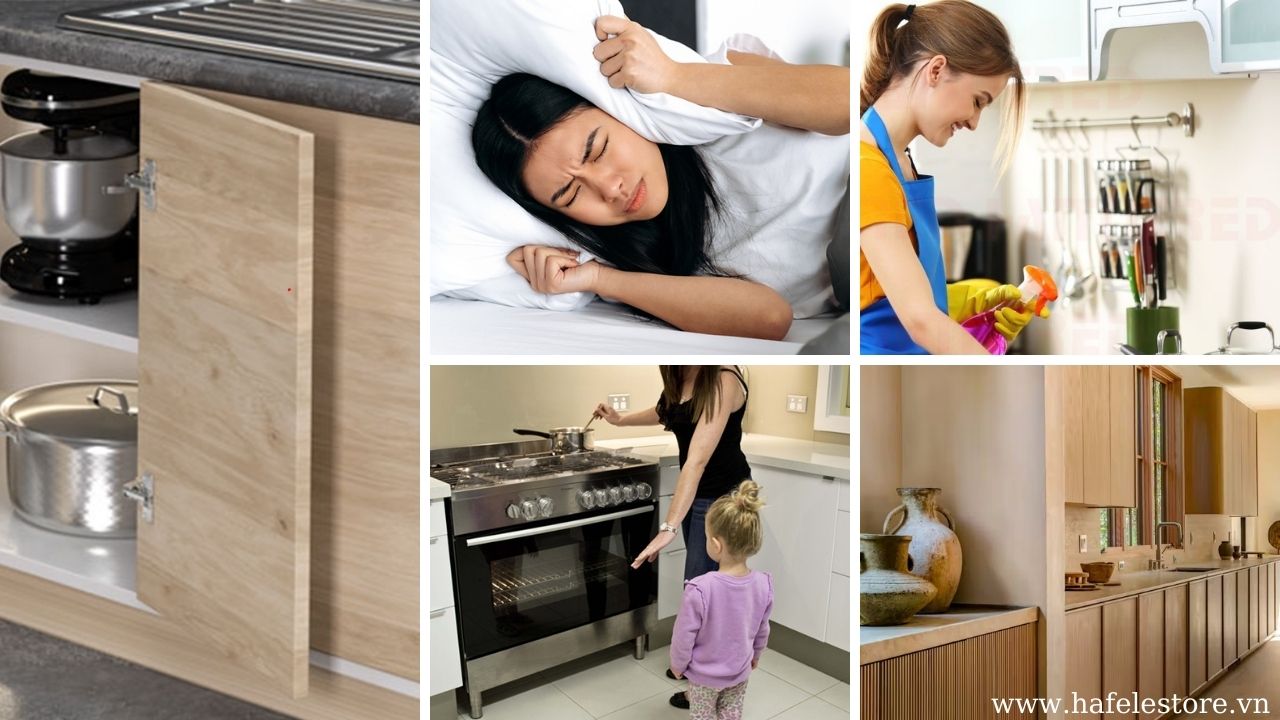 Vai trò quan trọng của bản lề tủ bếp