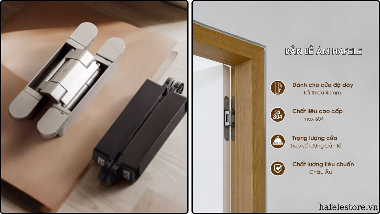 Bản Lề Âm Cửa Tăng Cường Độ Bền Và Tuổi Thọ Cánh Cửa