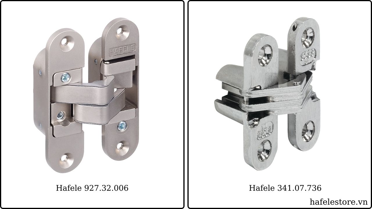 Bản lề âm cửa Hafele inox chất lượng đạt chuẩn