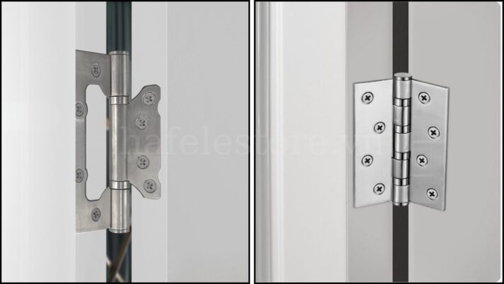 Bản lề âm dương và bản lề truyền thống