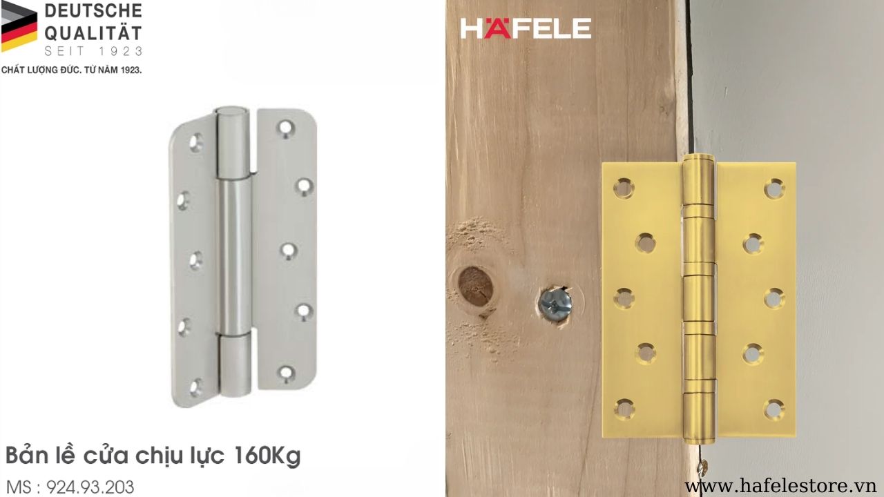 Bản lề chịu tải Hafele
