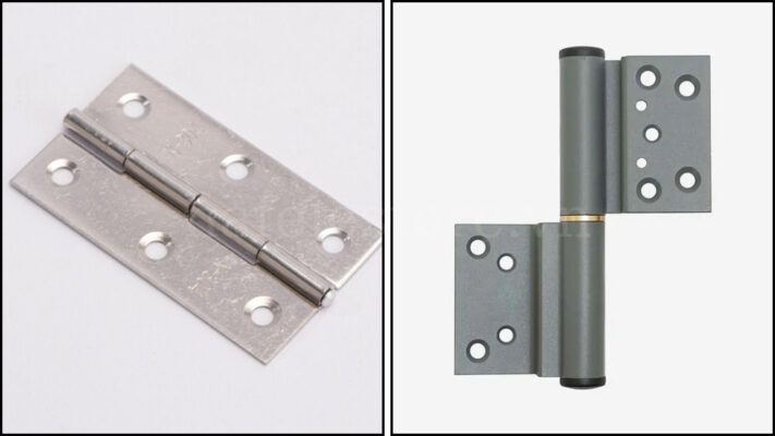 Bản lề lá và bản lề cối