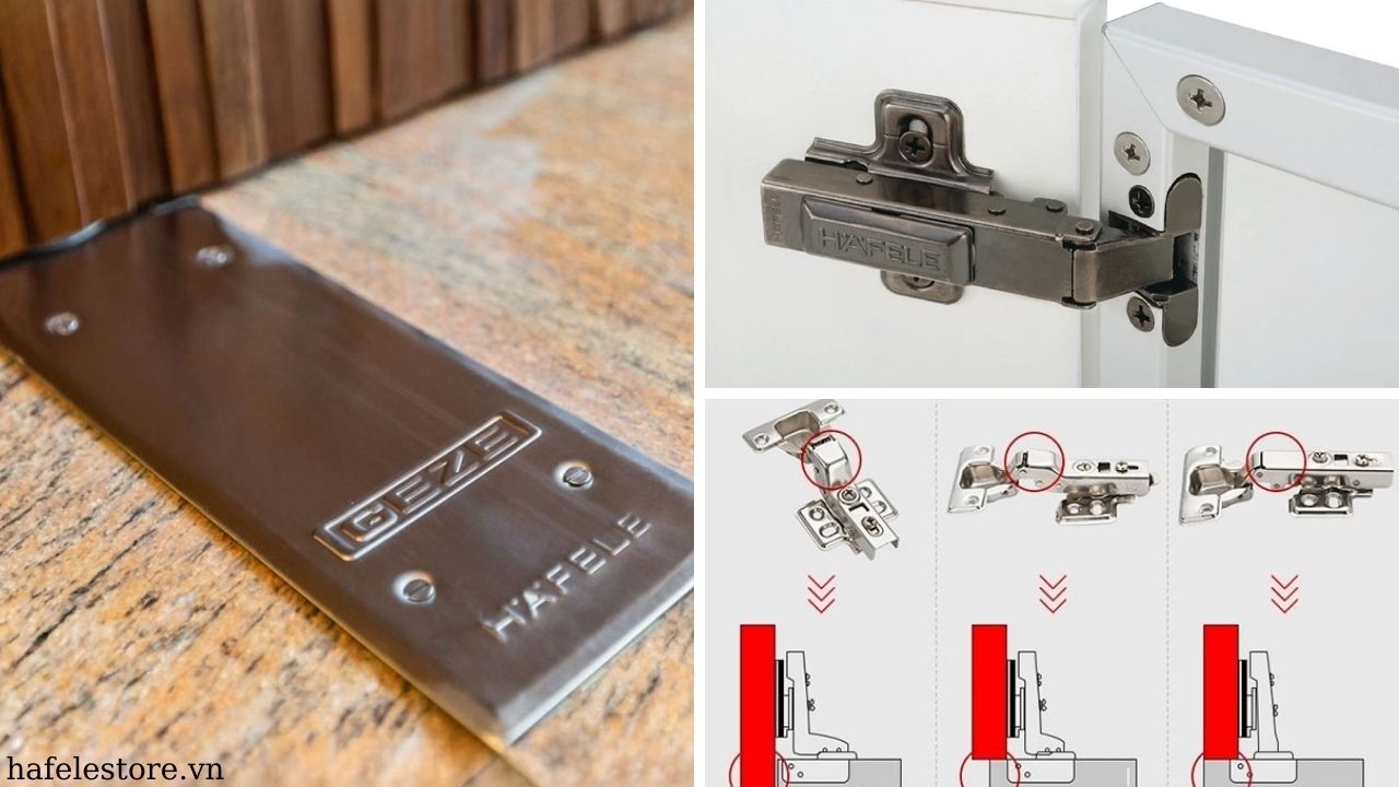 Các Loại Bản Lề Khác Của Hafele Được Ứng Dụng Trong Tủ Bếp