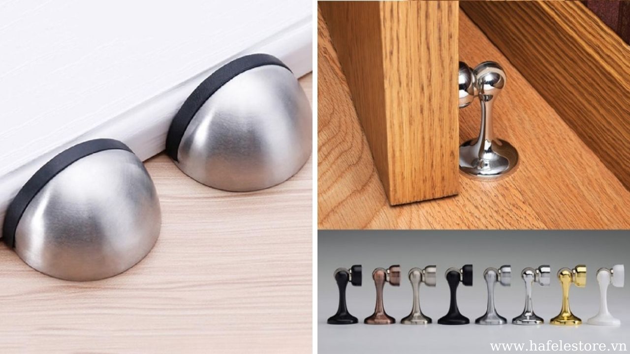 Công dụng khác nhau của cục chặn cửa và cục hít cửa