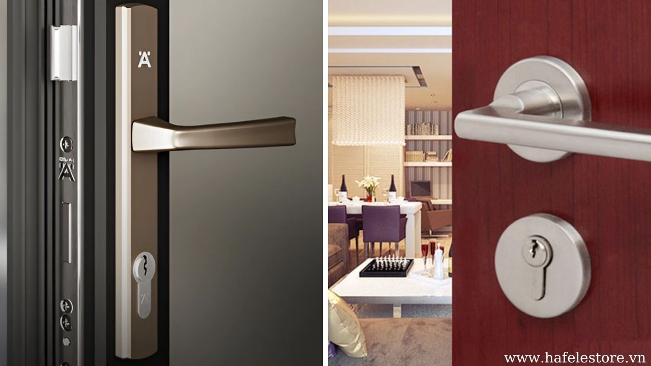 Khóa Tay Gạt Chống Cạy Hafele