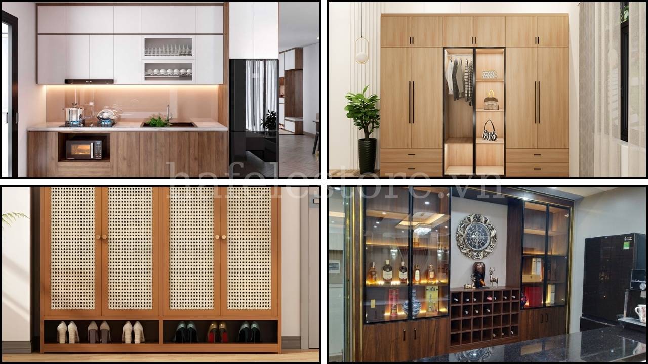 Xác định đúng loại tủ cần lắp bản lề nào