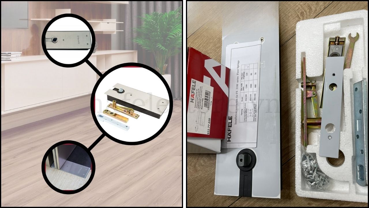 Bản Lề Sàn EN2 Hafele Chính Hãng, Giá Tốt