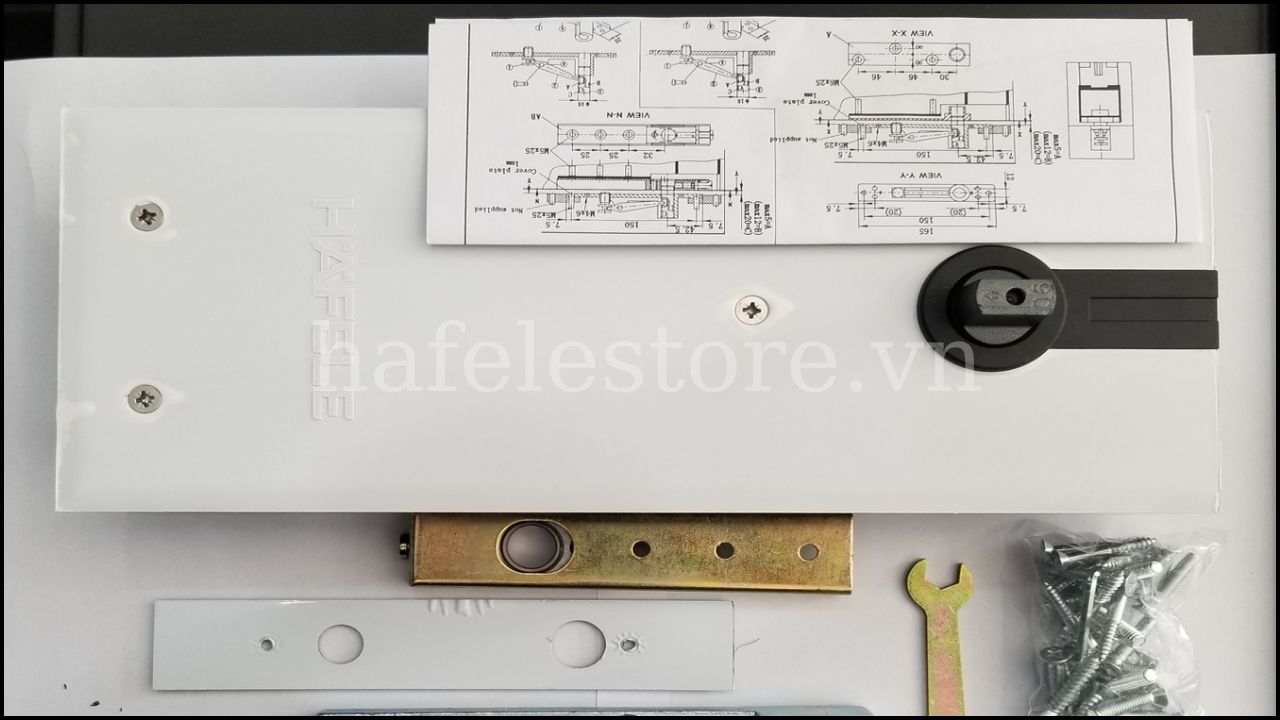 Bản lề sàn EN4 Hafele