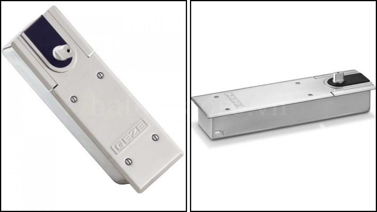Bản Lề Sàn GEZE Hafele Cho Cửa Kính