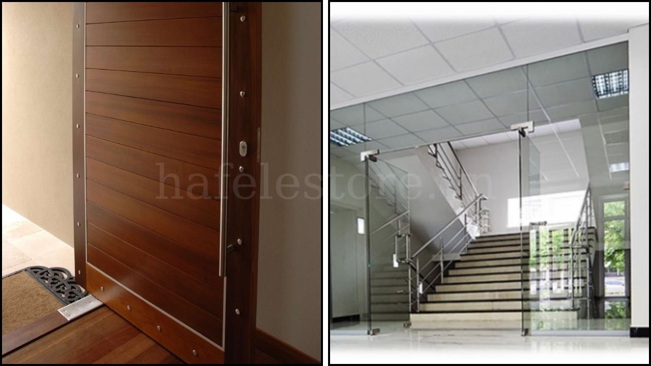 Bản lề EN2 Hafele phù hợp cho nhiều loại công trình và loại cửa kính khác nhau