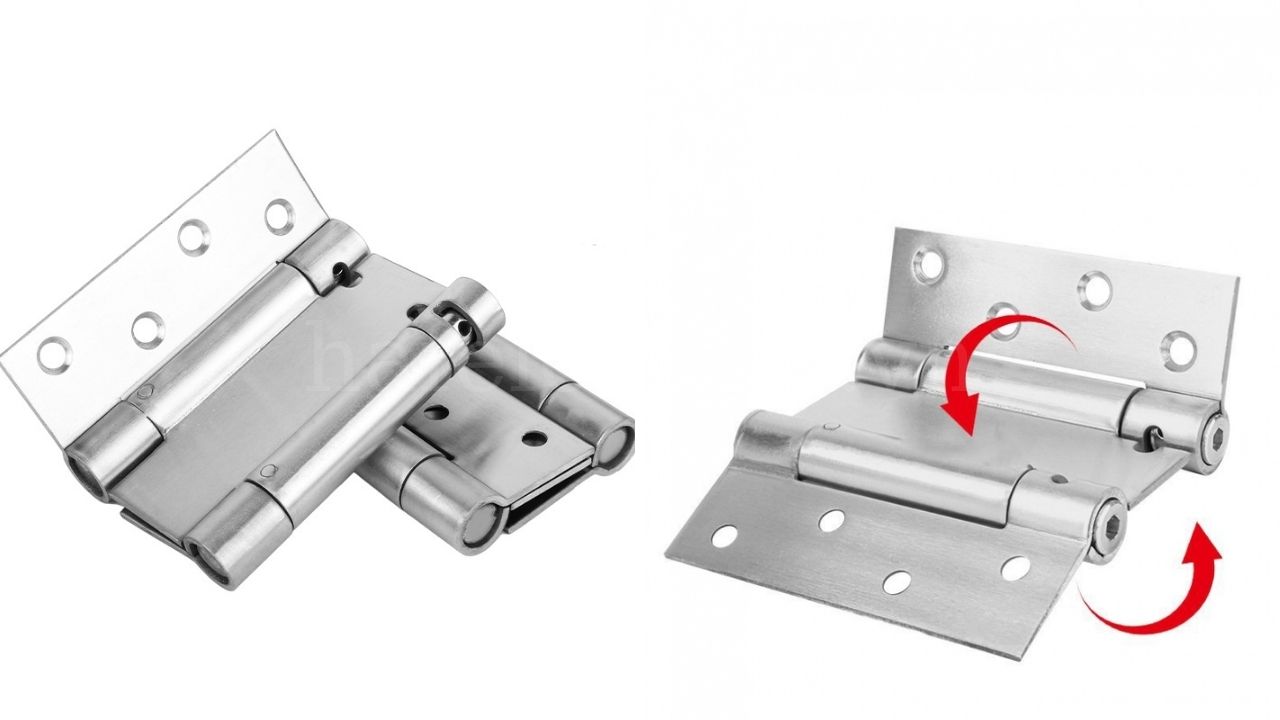 Bản lề cửa mở 2 chiều có nhiều ưu điểm nổi bật