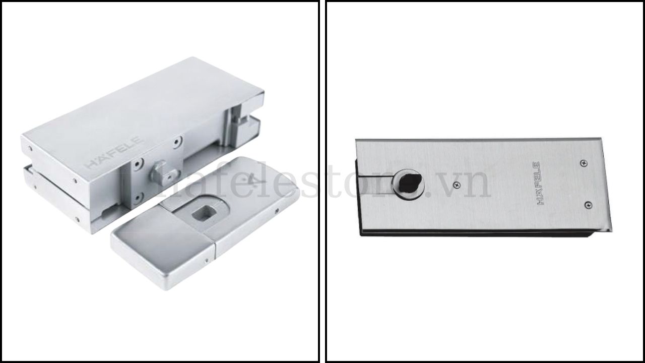 Bản lề sàn Hafele gắn nổi và âm sàn