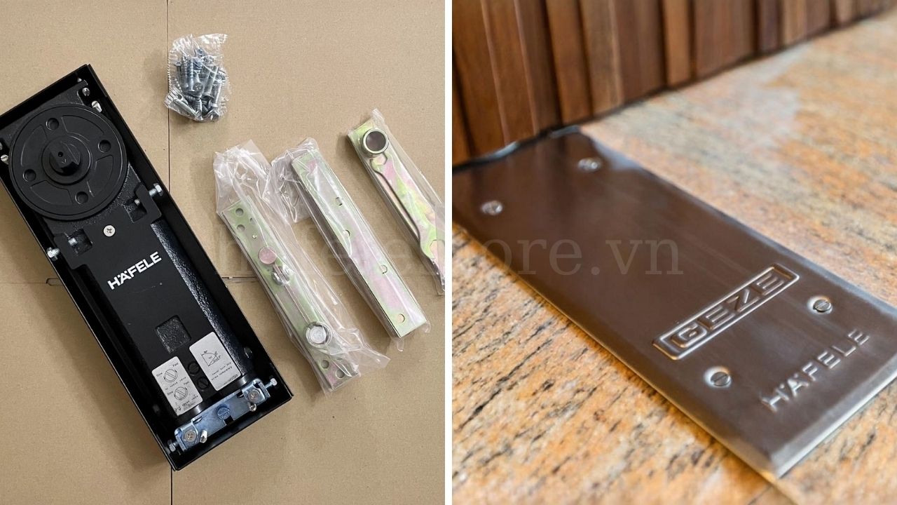 Bản lề sàn Hafele luôn đồng hành cùng công trình của bạn