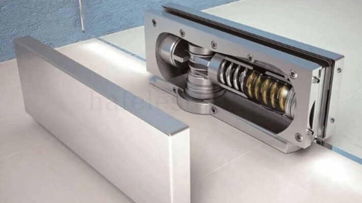 Bản lề thủy lực dương sàn