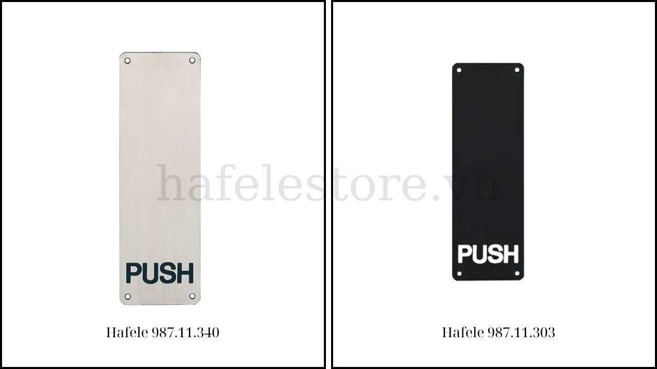 Bảng đẩy cửa PUSH Hafele