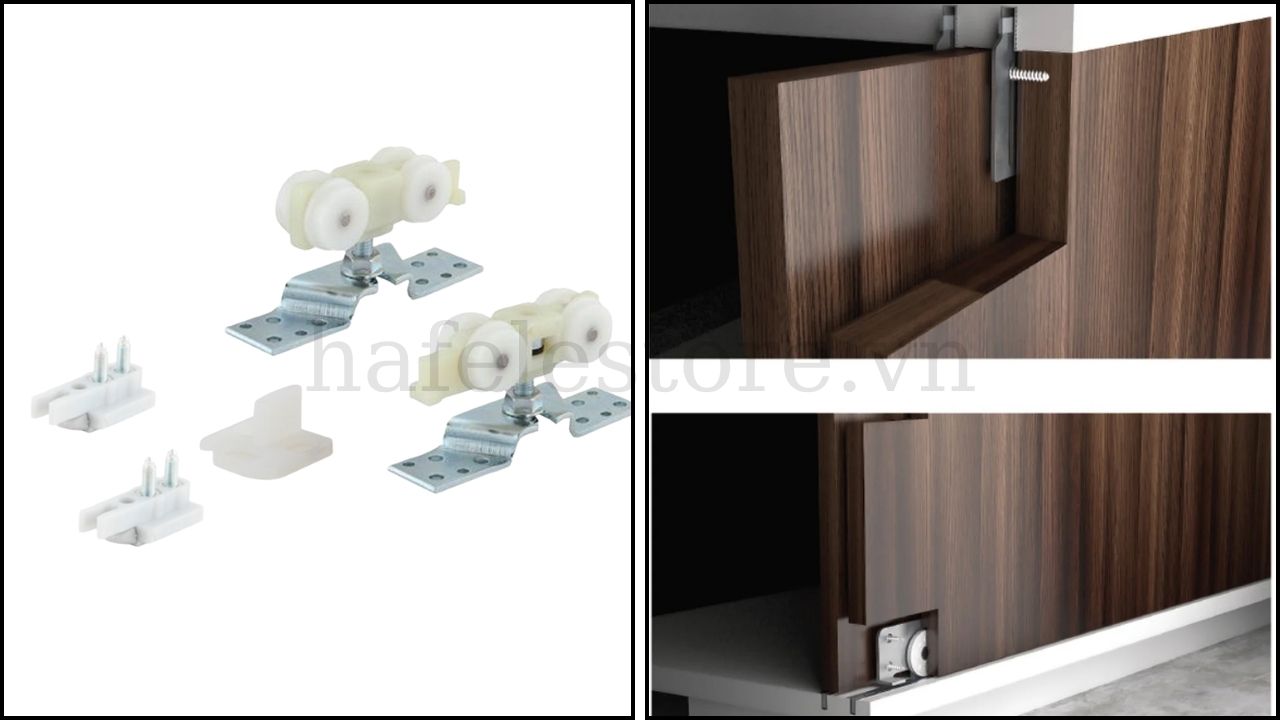 Bộ phụ kiện cửa trượt SLIDO CLASSIC Hafele