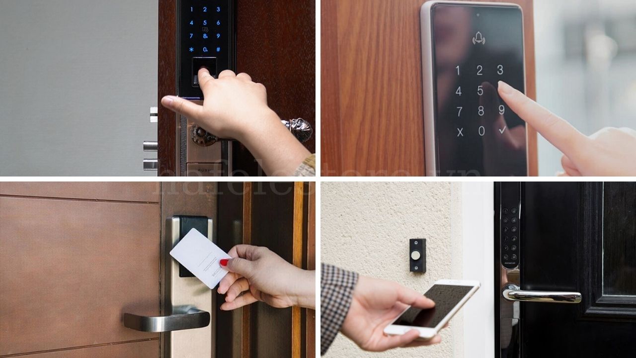 Các loại khóa cửa điện tử phổ biến hiện nay