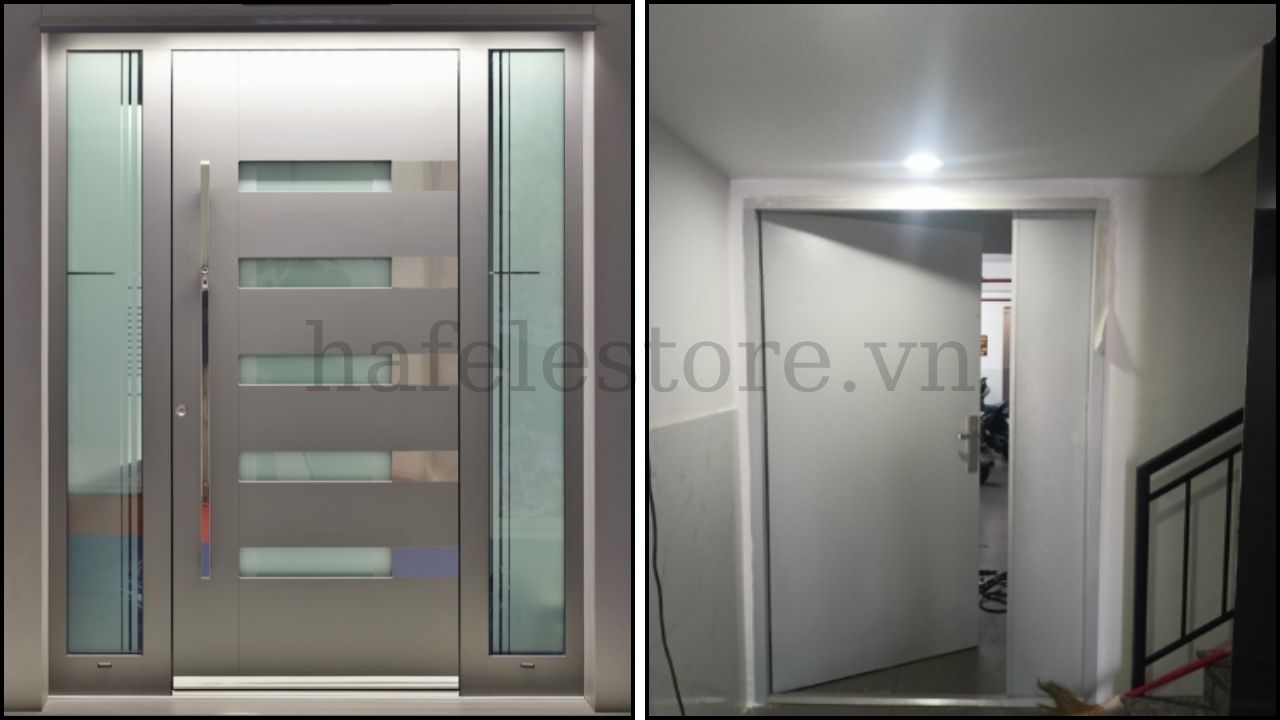 Cách chọn bản lề sàn theo trọng lượng cửa thép chống cháy