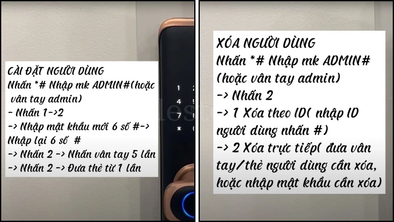 Cách đăng ký dấu vân tay