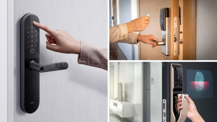 Cách sử dụng khóa cửa điện tử đơn giản