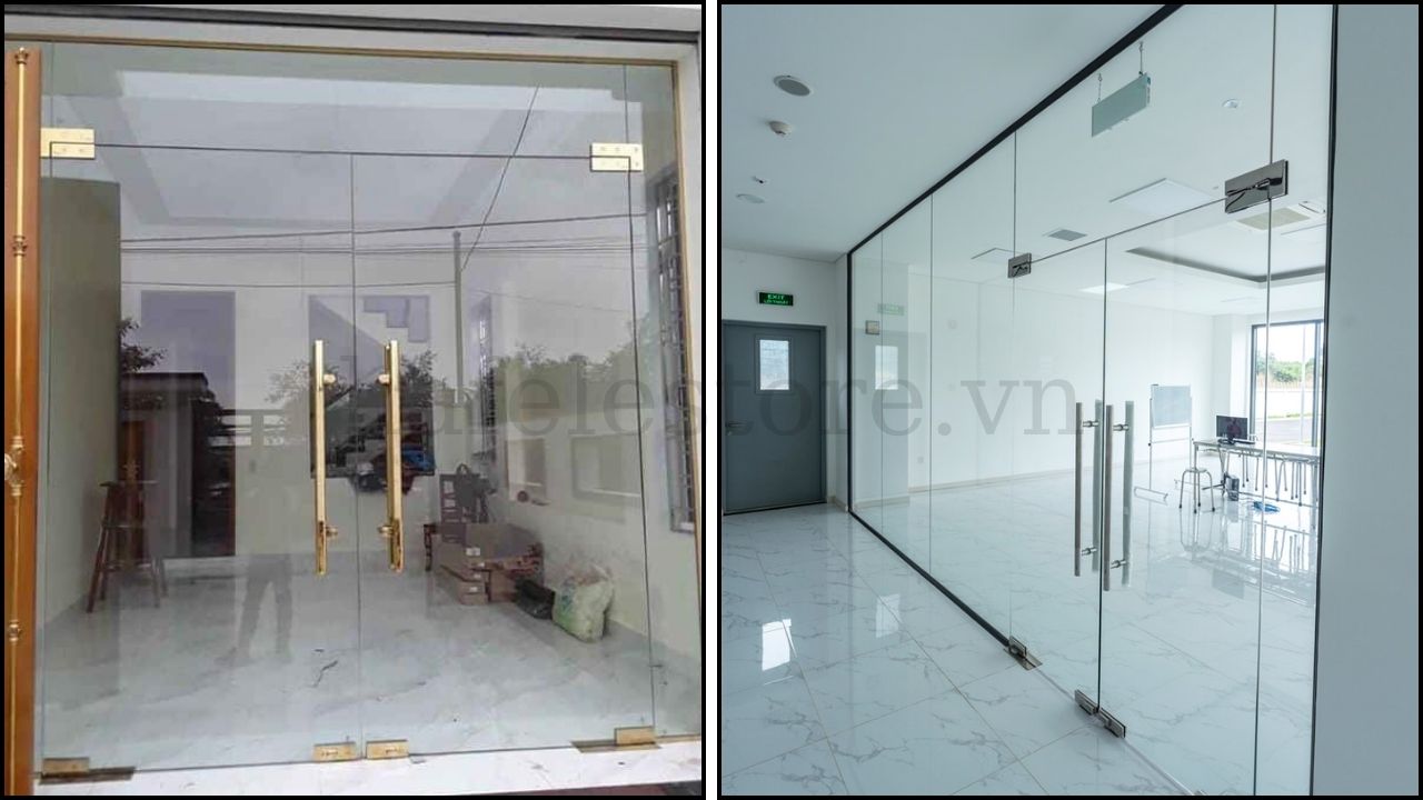 Cần tính toán trọng lượng cửa để lựa chọn bản lề có tải trọng tương ứng
