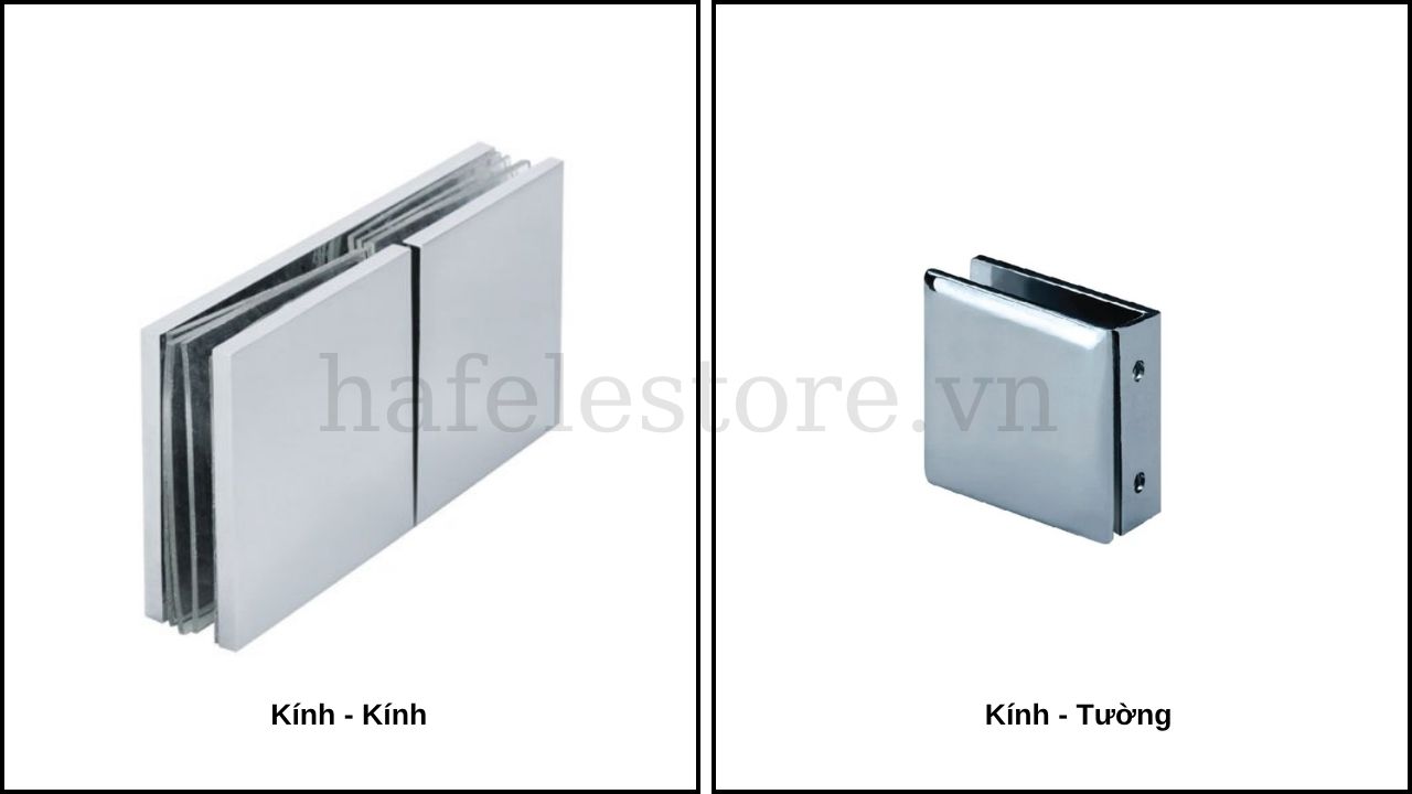 Kẹp kính cabin tắm Hafele