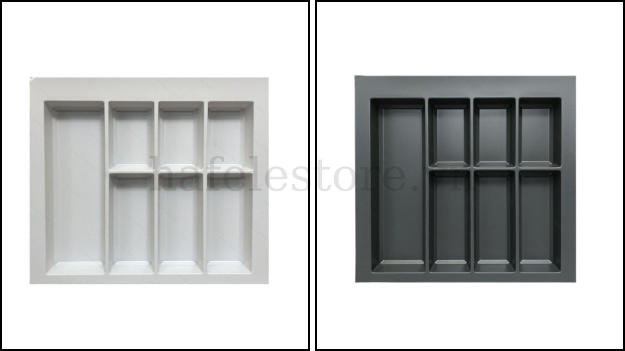 Khay chia hộc tủ 600mm Hafele