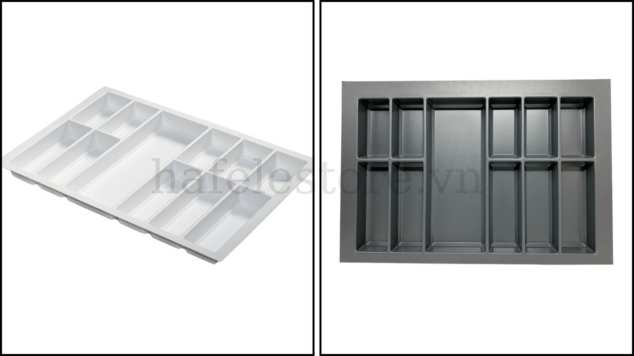 Khay chia hộc tủ 800mm Hafele