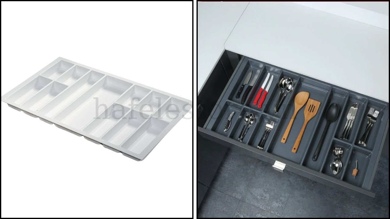 Khay chia hộc tủ 900mm Hafele