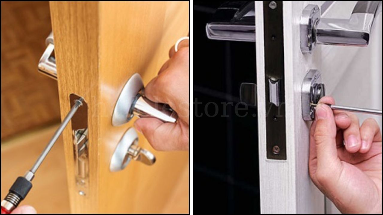 Khi tháo lắp, nên để các chi tiết vào khay nhỏ để tránh thất lạc.