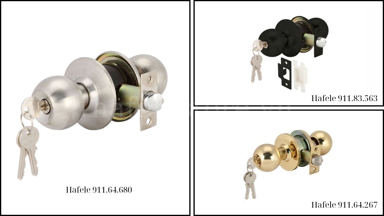 Khóa Tay Nắm Tròn Cửa Phòng Hafele