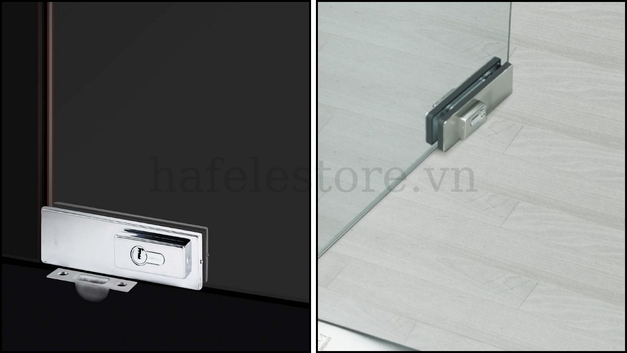 Khóa chân kính Hafele