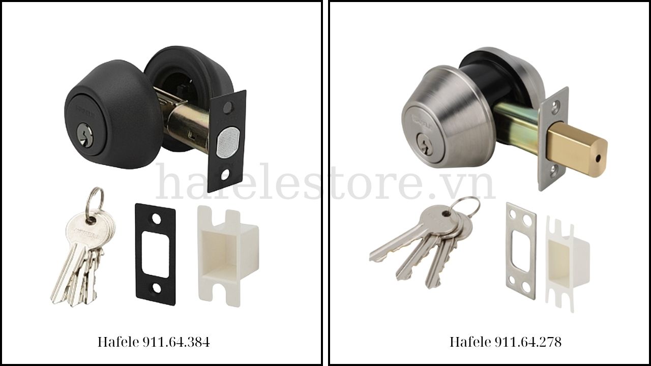 Khóa cóc 2 đầu chìa loại lớn Hafele
