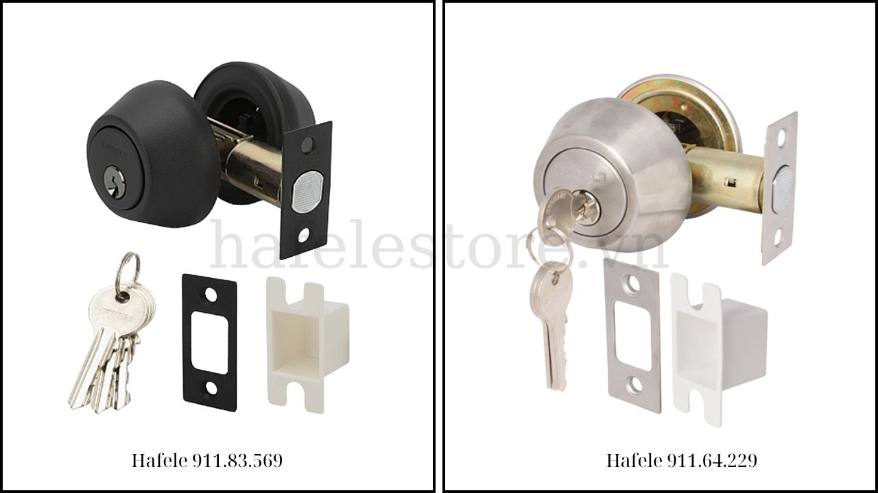 Khóa cóc 2 đầu chìa loại nhỏ Hafele