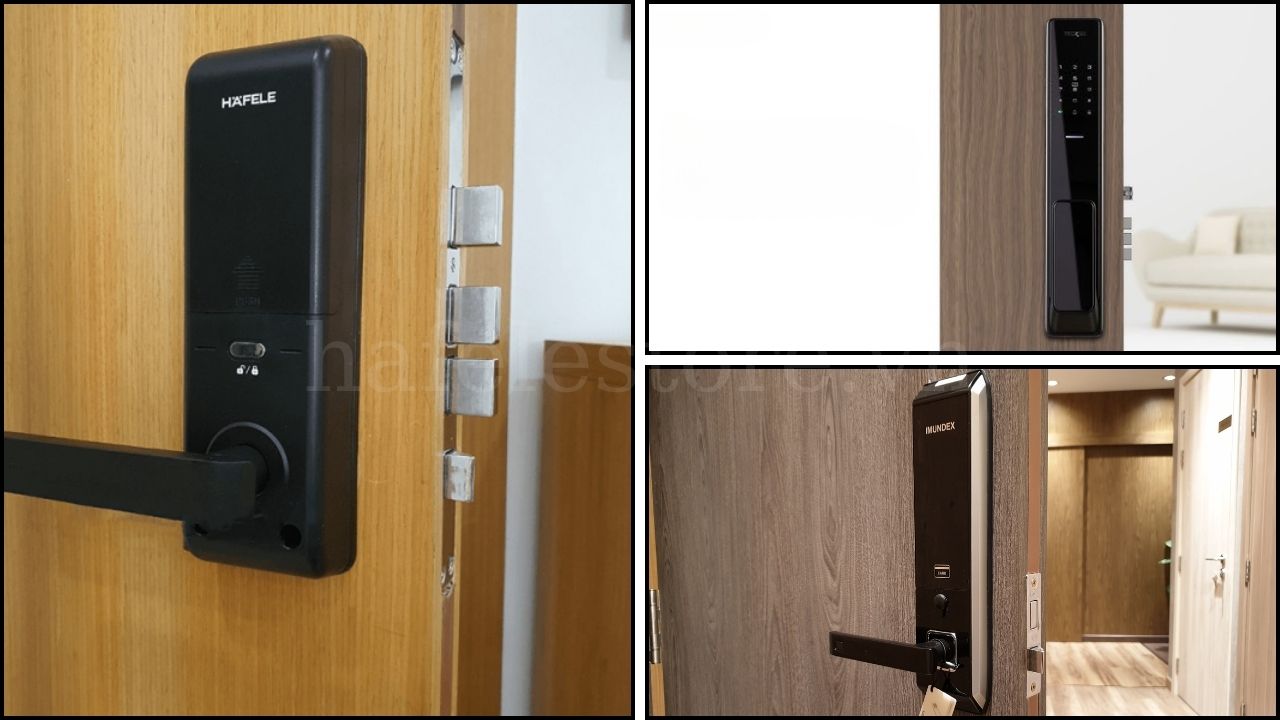Khóa cửa các thương hiệu lớn như Hafele, Vickini, Imundex, HuyHoang vẫn được tin tưởng nhất
