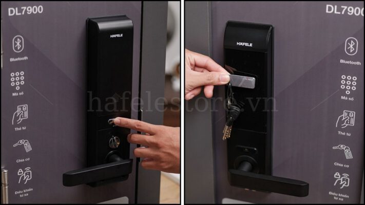 Khóa cửa vân tay Hafele DL7900 thông minh và an toàn