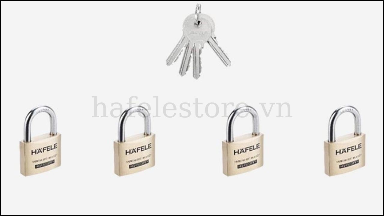 Khóa treo Hafele