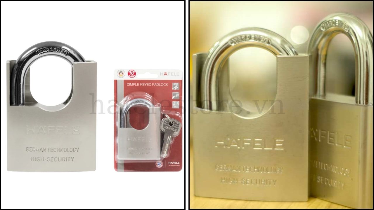 Khóa treo chống cắt Hafele