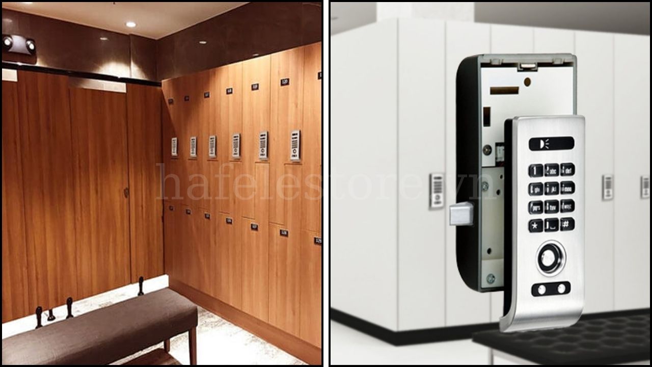 Khóa tủ điện tử Hafele