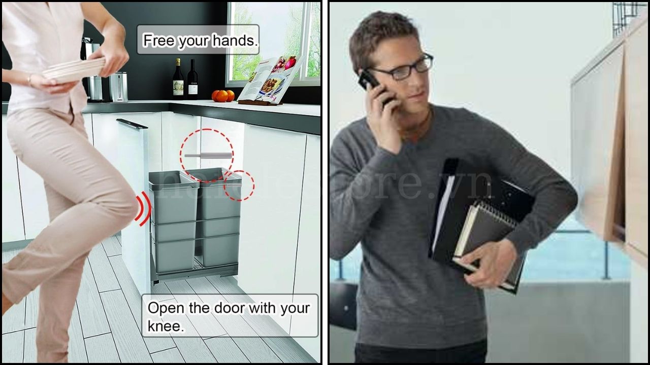 Mở đóng dễ dàng, thao tác tự nhiên với Tipon