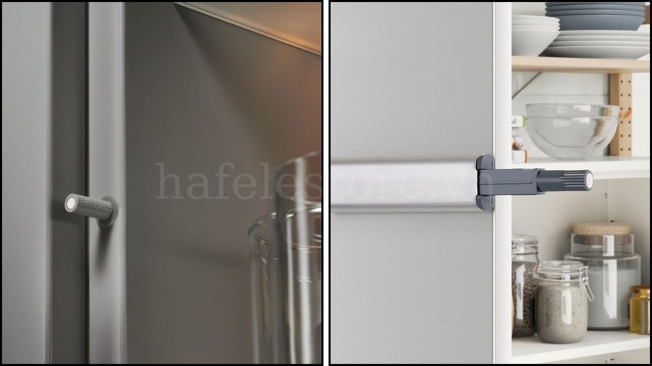 Nêm nhấn Tip-On Tủ Bếp