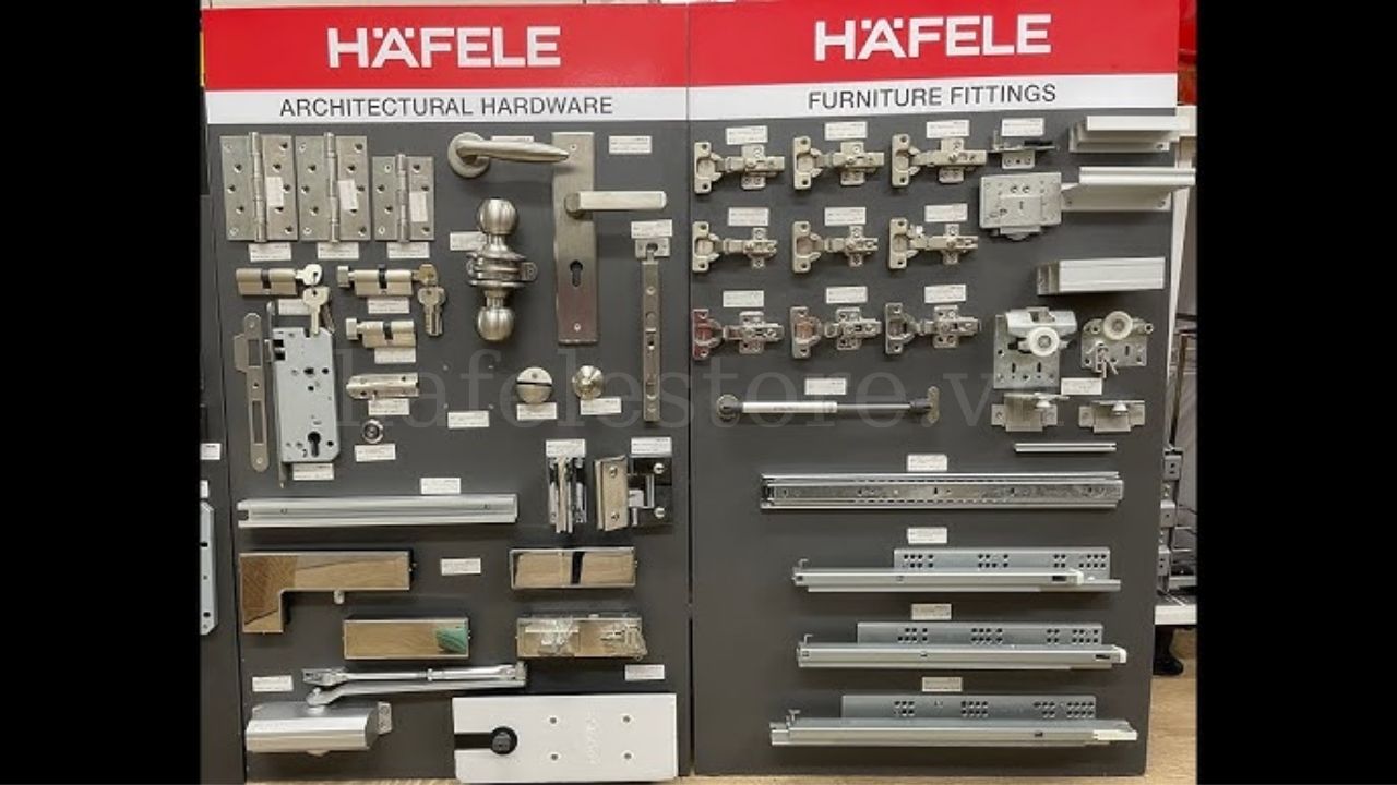 Phụ kiện cửa Hafele chất lượng tốt