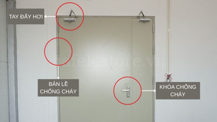 Phụ kiện cửa thép chống cháy